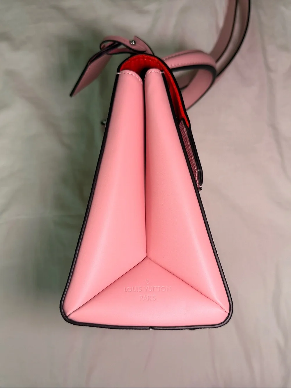 Louis Vuitton Grenelle PM in Rose Ballerine Epi Leather